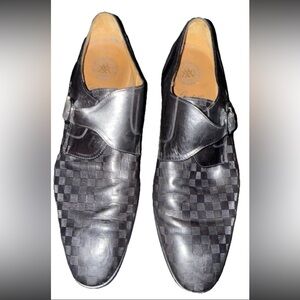 Mezlan Leather Men’s Dress Shoes Black 38719 Size 13M